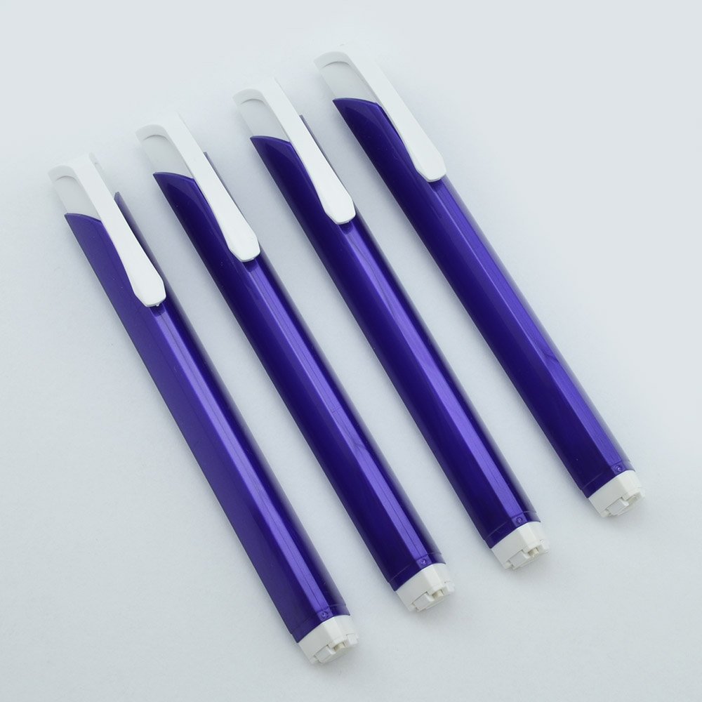 Pentel Tri Eraser Retractable 3 Sided Erasers, Colored Holders (Bulk